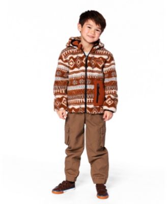 Unisex Reversible Mid-Season Sherpa Jacket - Baby