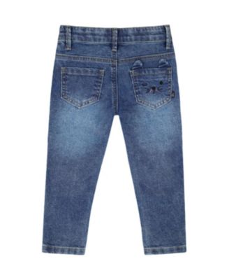 Girls' Jeans with Embroideries - Baby