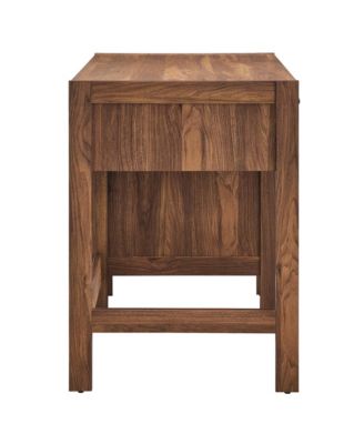 Capri 49" Wood Grain Office Desk
