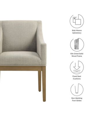 Alton Fabric Upholstered Dining Armchair