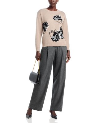 Rose Long Sleeve Crewneck Sweater