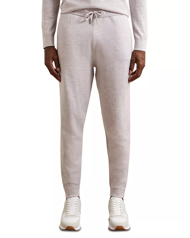 Reiss Billings Merino Drawstring Jogger Pant