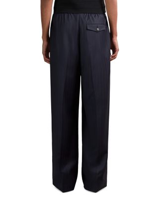 Neave Pinstripe Wide Leg Pants 