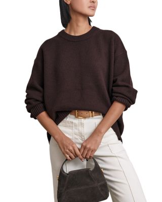 Ella Wool Cashmere Crewneck Sweater