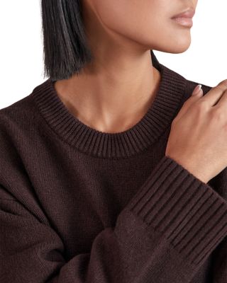 Ella Wool Cashmere Crewneck Sweater