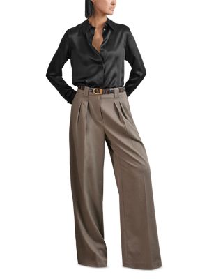 Ameria Silk Satin Shirt