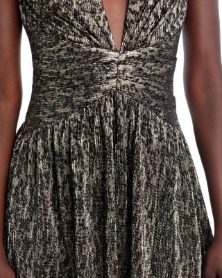 Judy Lam&amp;eacute; Deep V Dress