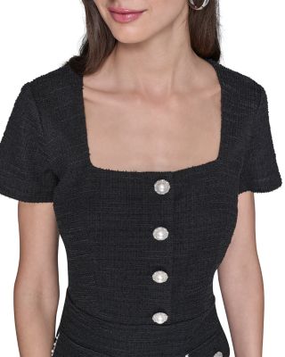 Tweed Sheath Dress