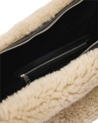 Luna Shearling Shoulder Bag