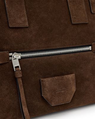 Perez Suede Shoulder Bag