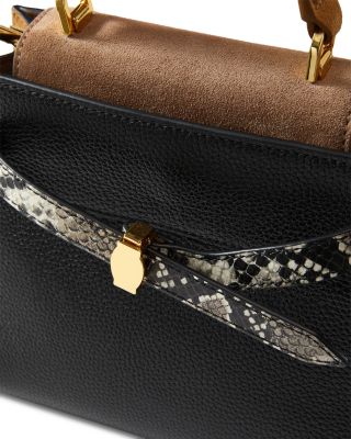 Dash Small Colorblock Leather Crossbody Bag