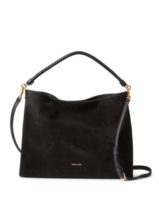 Vida Medium Suede Shoulder Bag