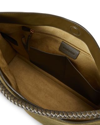 Vida Medium Suede Shoulder Bag