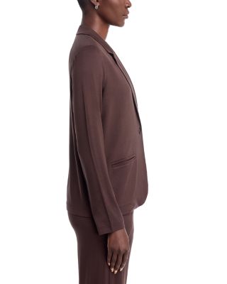 Knit One Button Blazer