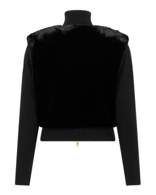 Dua Mixed Media Sweater