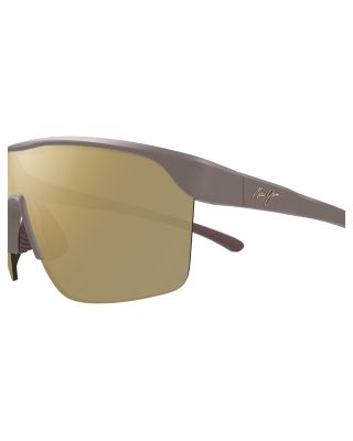 Hawaii Glow Paluna Rectangular Mask Sunglasses, 100mm