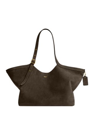 Suede Gramercy Tote