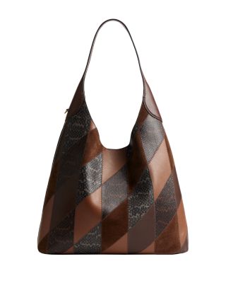 Brooklyn Large Patchwork Leather Shoulder Bag