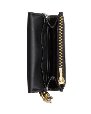 Essential Mixed Charm Leather Flapped Card Case