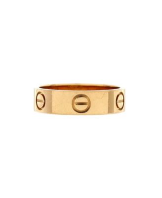 Love Band Ring 18K Gold