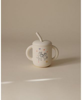 Unisex Silicone Training Cup + Straw - Baby