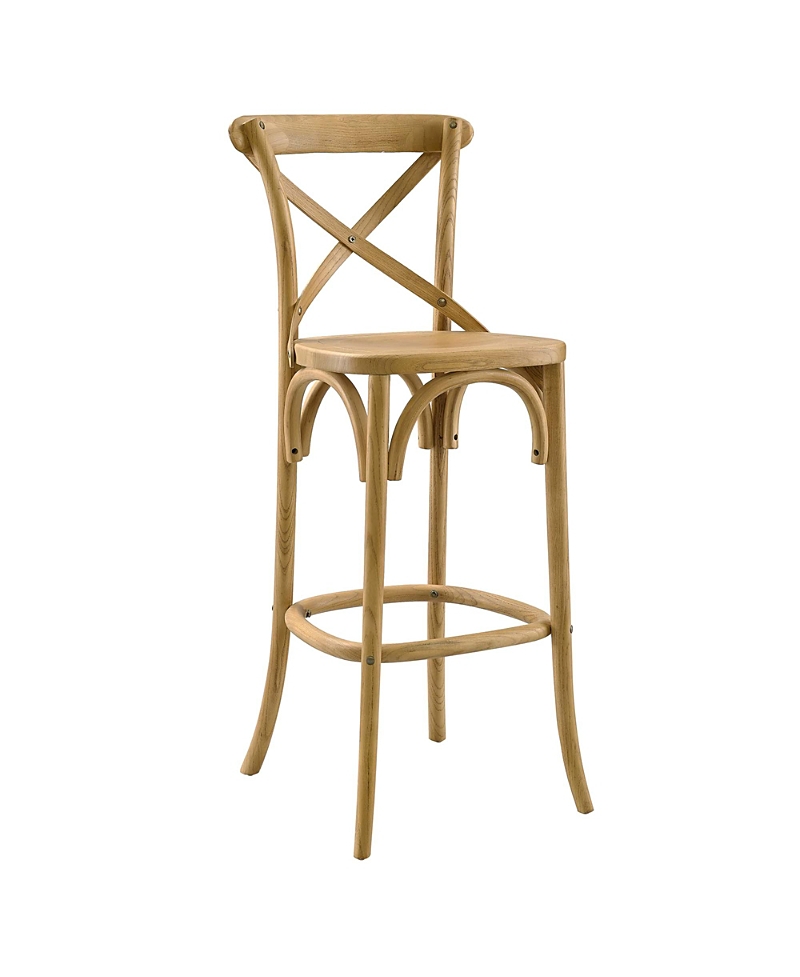 Modway Gear Counter Stool In Brown