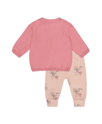 Girls' Organic Cotton Pant with Top Set - Baby