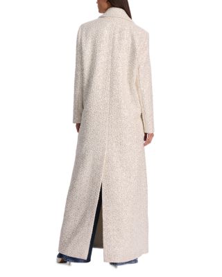 Nicholas Embellished Tweed Maxi Coat