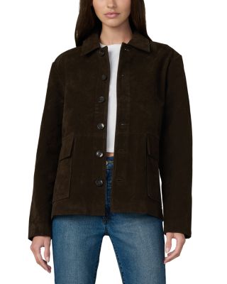 Faux Suede Chore Coat
