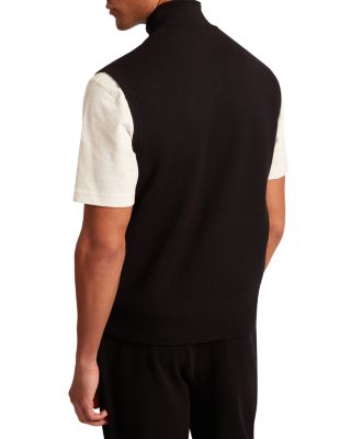 Funnel Neck Sleeveless Vest