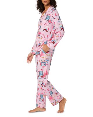Printed Long Sleeve Pajama Set