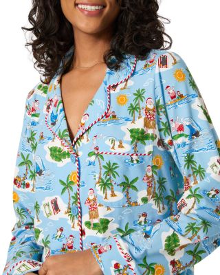 Printed Long Sleeve Pajama Set