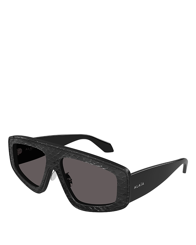 Alaïa Mask Sunglasses, 99mm In Black