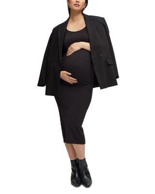 Seamless Midi Maternity Dress