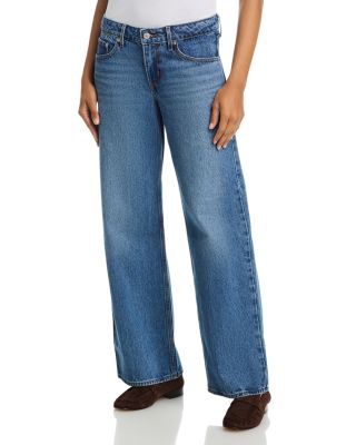 Levi's - Low Loose Wide Leg Jeans in Real Recognize Real