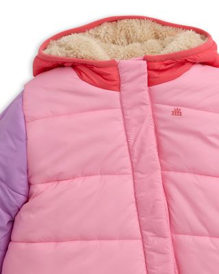 Girls' Rose Quartz Color Blocked Pram Suit - Baby