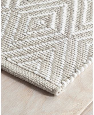 Dash Albert by Annie Selke RDB203 Diamond Indoor/Outdoor Area Rug, 5'0"x8'0"