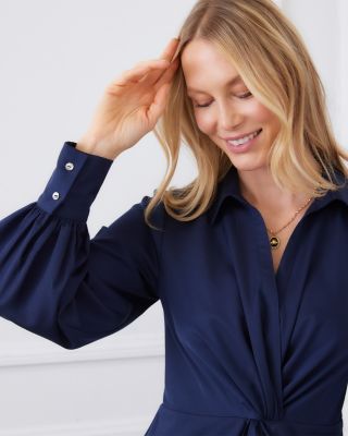 Savannah Twist Front Dress