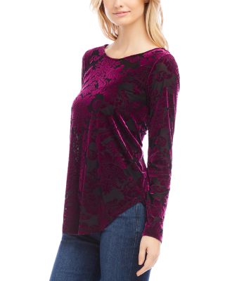 Velvet Burnout Shirt