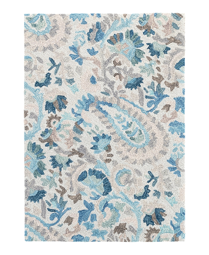Dash & Albert By Annie Selke Dash Albert By Annie Selke Da959 Ines Area Rug, 6'0x9'0 In Blue