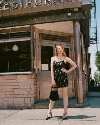 Dirty Olive Sleeveless Mini Dress - Exclusive