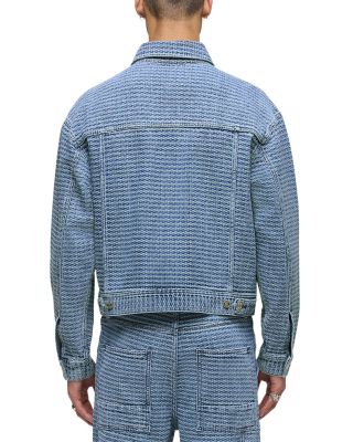 Jacquard Trucker Jacket