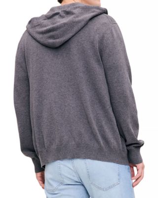 Cotton &amp; Cashmere Zip Hoodie