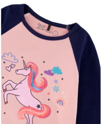 Girls' Jersey Raglan Sleeve Tee - Little Kid