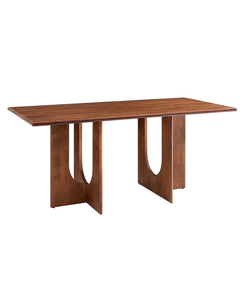 Modway Rivian Rectangular 70 Wood Dining Table