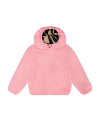 Girls' Reversible Mid-Season Sherpa Jacket - Little Kid