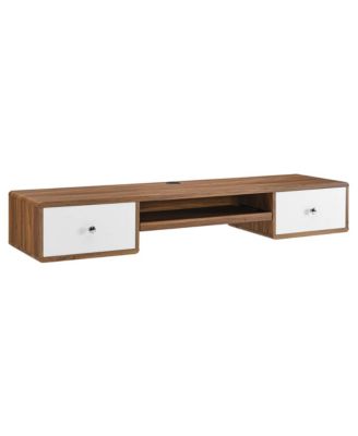 Transmit 60" Wall Mount Wood Office Desk