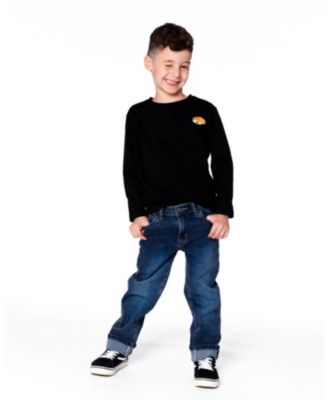 Boys' Long Sleeve Jersey Tee Shirt - Little Kid, Big Kid