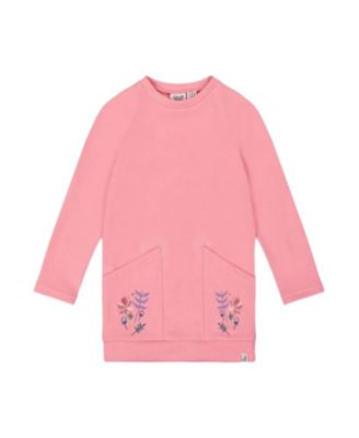 Girls' Super Soft Tunic Tee with Embroidered Pockets - Big Kid