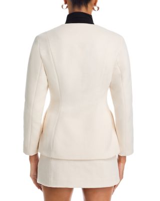 Textured Boiled Wool Jacket